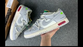 NIKE DUNK LOW OFF WHITE LOT 25 DM1602 121 [upl. by Eigna580]