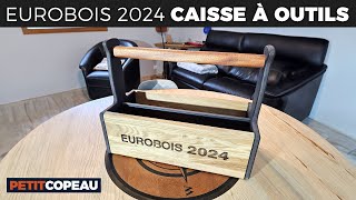 Chêne sipo valchromat Fabrication de la caisse à outils spéciale Eurobois 2024 [upl. by Ahsieit722]