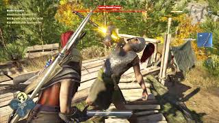 where to find 4 bandits phokis camp  assassinate bandits  blades justice weekly quest ac odyssey [upl. by Eilesor]