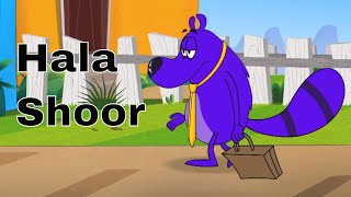 Hala Shoor Ep  28  Pyaar Mohabbat Happy Lucky  Hindi Animated Cartoon Show  Zee Kids [upl. by Antonin]