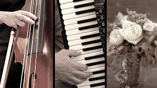 KLEZMER MUSIC  Yiddisch Mazurka  The Brides Waltz  violone accordion music Akkordeonmusik [upl. by Liamaj]