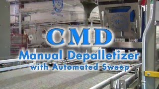 CMD Semi Auto Depalletizer [upl. by Atteynek]