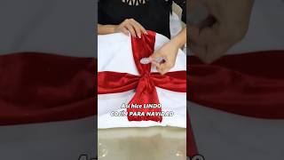 MIRA ESTA FORMA DE HACER UN LINDO COJÍN PARA NAVIDAD shorts [upl. by Chane]