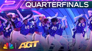 Los Osos High School Lights Up The Stage With ENERGETIC Dance Moves  Quarterfinals  AGT 2024 [upl. by Leonor]