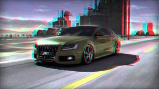 3D Anaglyph 3D AUDI S5 ABT 3D Car Configurator Intro HD 1080p [upl. by Eeram498]