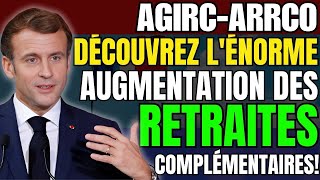 AgircArrco  Découvrez lénorme Augmentation des Retraites Complémentaires  💰🚀 [upl. by Nikolia]