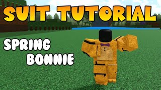 Spring Bonnie Suit Tutorial  Build a Boat For Treasure [upl. by Dragde680]