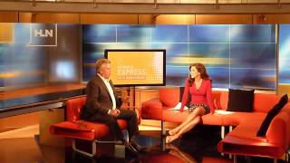 Ron White calling CNNHLN host Robin Meade beautiful during interview [upl. by Couchman]