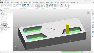 powermill tutorial part 1 l آموزش نرم افزار پاورمیل بخش 1 l Aroncad [upl. by Imhskal]