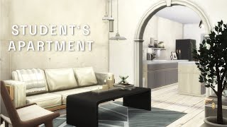 students apartment  1313 21 chic street  the sims 4 [upl. by Inafetse]