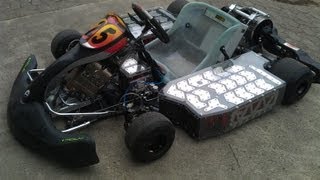 Electric Go Kart goes wild 128HP [upl. by Fleda]