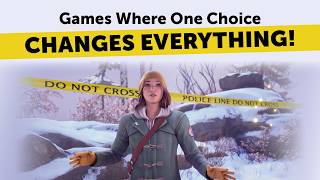 Games Where One Choice Changes Everything 🤯 Life is Strange The Wicther 3 [upl. by Sanderson]