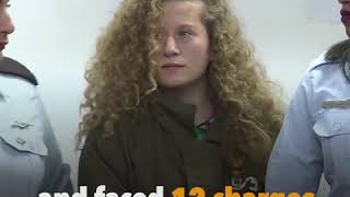 Ahed Tamimi Has A Message To Trump [upl. by Massarelli]