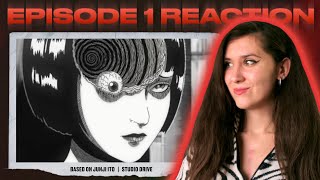 EXCEPTIONAL  Artist Watches UZUMAKI Episode 1  REACTION [upl. by Kristy]