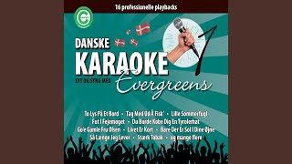 Så Længe Jeg Lever Originalt Sunget af John Mogensen Karaoke Version [upl. by Johannah]