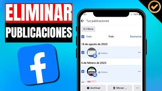 Como ELIMINAR TODAS las PUBLICACIONES DE FACEBOOK  Tutorial Paso a Paso [upl. by Dorrehs]