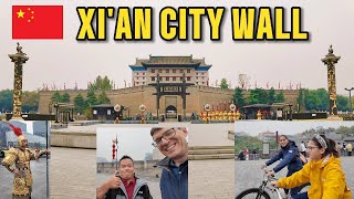 Family Adventure on Xians Ancient City Wall Fun History the View Wild Goose Pagoda and Bao [upl. by Draude]