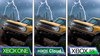 Forza Horizon 5  XCloud  Xbox One  Xbox Series S  Graphics Comparison [upl. by Ardrey]