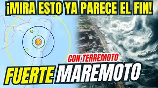 Urgente Mira el Fuerte Maremoto que acaba de Sacudir la Tierra Hace 1 minuto con Terremoto 68 [upl. by Amati]