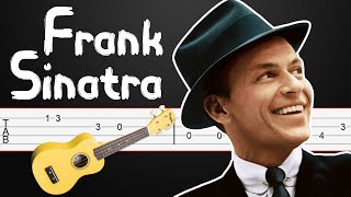 Strangers In The Night  Frank Sinatra Ukulele Tutorial Ukulele Tabs Fingerstyle [upl. by Sitra]