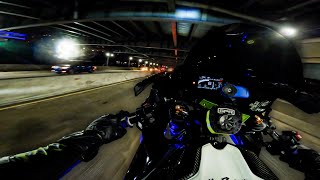 Yamaha R1 Pure Sound  City Nights [upl. by Aowda128]