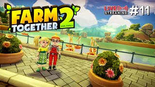 EP11  Farm Together 2  Honeymoon Farming PxB [upl. by Pittel]