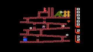 Donkey Kong Arcade for the Mattel Intellivision [upl. by Imoian]