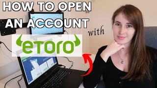 ETORO TUTORIAL FOR BEGINNERS  How To Open A Trading Account In The UK With Etoro [upl. by Ojeillib]