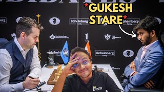 The intense clash of leaders  Nepo vs Gukesh  FIDE Candidates 2024 [upl. by Ellehcyar]