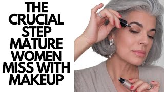 THE CRUCIAL STEP MATURE WOMEN MISS WITH MAKEUP  Nikol Johnson [upl. by Abil]