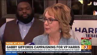 Gabby Giffords campaigns for Kamala Harris [upl. by Massie]