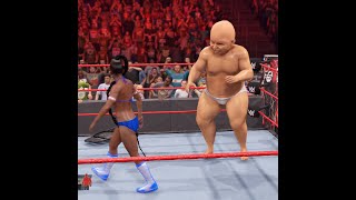 WWE Live WrestleMania Match I Big Baby Vs Bianca Belair I WWE live I EP13 shortsfeed wwe 2RGaming [upl. by Manya]