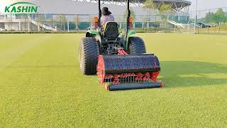 Turf Aaeratoraerator for saleaerator lawnaerator coreaerator lawn machine [upl. by Kcuhc]