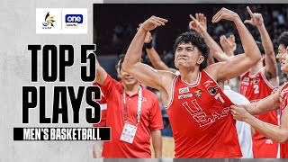 TOP 5 PLAYS OF THE WEEK  UAAP SEASON 87 MEN’S BASKETBALL  OCT 26 2024 [upl. by Enileqcaj]