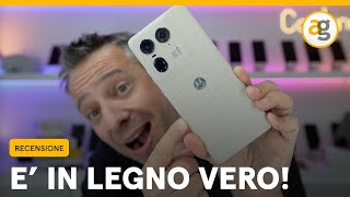 LO SMARTPHONE IN LEGNO Recensione MOTOROLA EDGE 50 ultra [upl. by Lavona277]