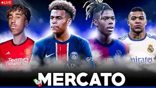 🔴LIVE MERCATO  🤯MBAPPE AU REAL OSIMHEN DOUE ET NEVES VERS LE PSG WILLIAMS AU BARCA YORO A MU [upl. by Jammie]