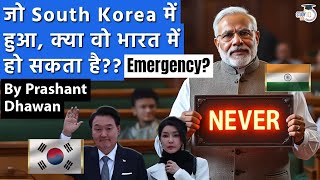 Can India stop Emergency like South Korea did Why Indian Democracy is better  By Prashant Dhawan [upl. by Lesko289]