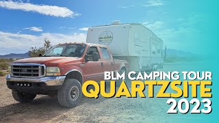 Quartzsite Arizona BLM and LTVAs Part 1 [upl. by Neenej]