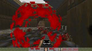 DooM Episode 1 UV  PC  DOS  GZDOOM  Speedrun [upl. by Suedama]