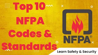 Top 10 NFPA Codes amp Standards [upl. by Nue]