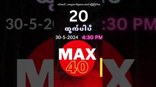 3052024 ည နေ ထွက်ဂဏန်း 2d 2d3dmyanmar 2dlive myanmar2d 2dlivetoday 2d3d 2dliveresults [upl. by Raney]