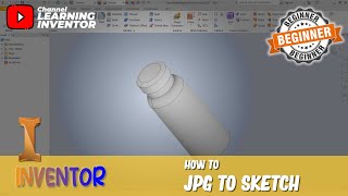 Inventor How To JPG To Sketch [upl. by Eiruam332]