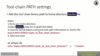 Linux device driver lecture 2  Toolchain setup [upl. by Howenstein]