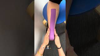 Kinesiology tape for achilles tendon [upl. by Jacoba680]