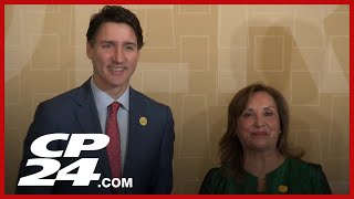 PM Trudeau pitches Canadian nuclear energy at Apec Summit [upl. by Seumas]