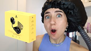 I tried the 50 Bonnet Hair Dryer from Target and was SHOOOOK [upl. by Ettesil]