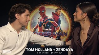 Tom Holland amp Zendaya Answer Fan Questions  Extended Interview [upl. by Anelleh]