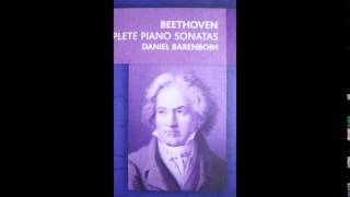 Barenboim Beethoven Piano Sonata No17 in D minor Op31 No2 Tempest [upl. by Farlay]