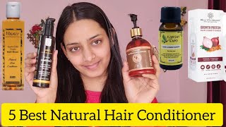 5 Best Herbal Hair Conditioner for Soft  Smooth Healthy Hairs  Natural Hair Conditioner [upl. by Alyl14]