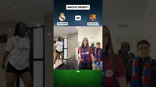 Which is the Best HALA MADRID Or VISCA BARÇA Pt 5 shorts dance music halamadrid viscabarça [upl. by Efal]